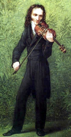 Portrait of Niccolo Paganini